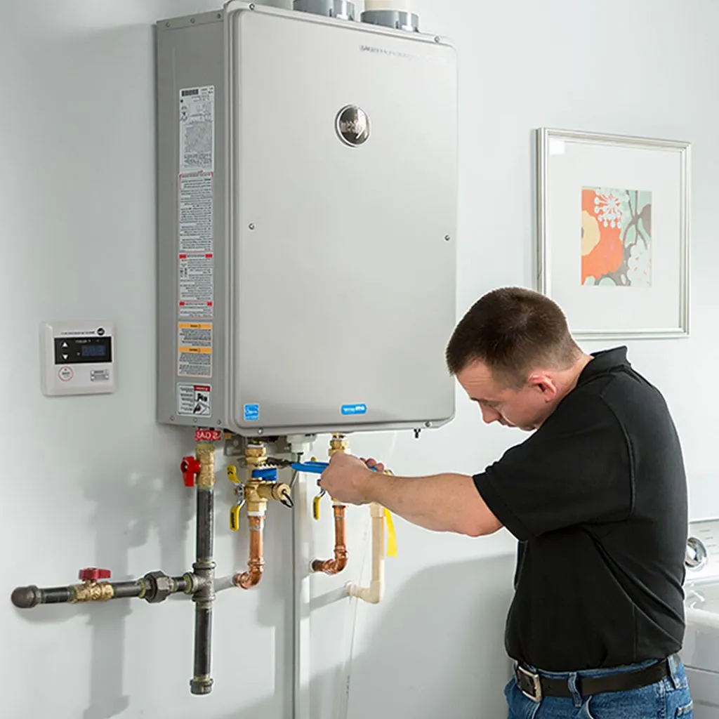 tankless water heater repair in Coldspring, TX